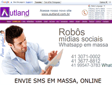 Tablet Screenshot of enviaremailmarketingtml.com.br
